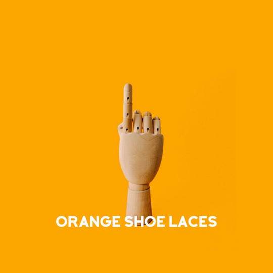 Orange Shoelaces
