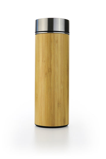 Bamboo Water Bottle Ted and Lemon