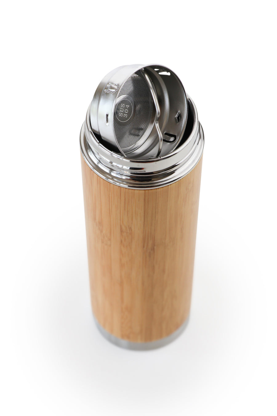 Bamboo Tea Infuser Water Bottle