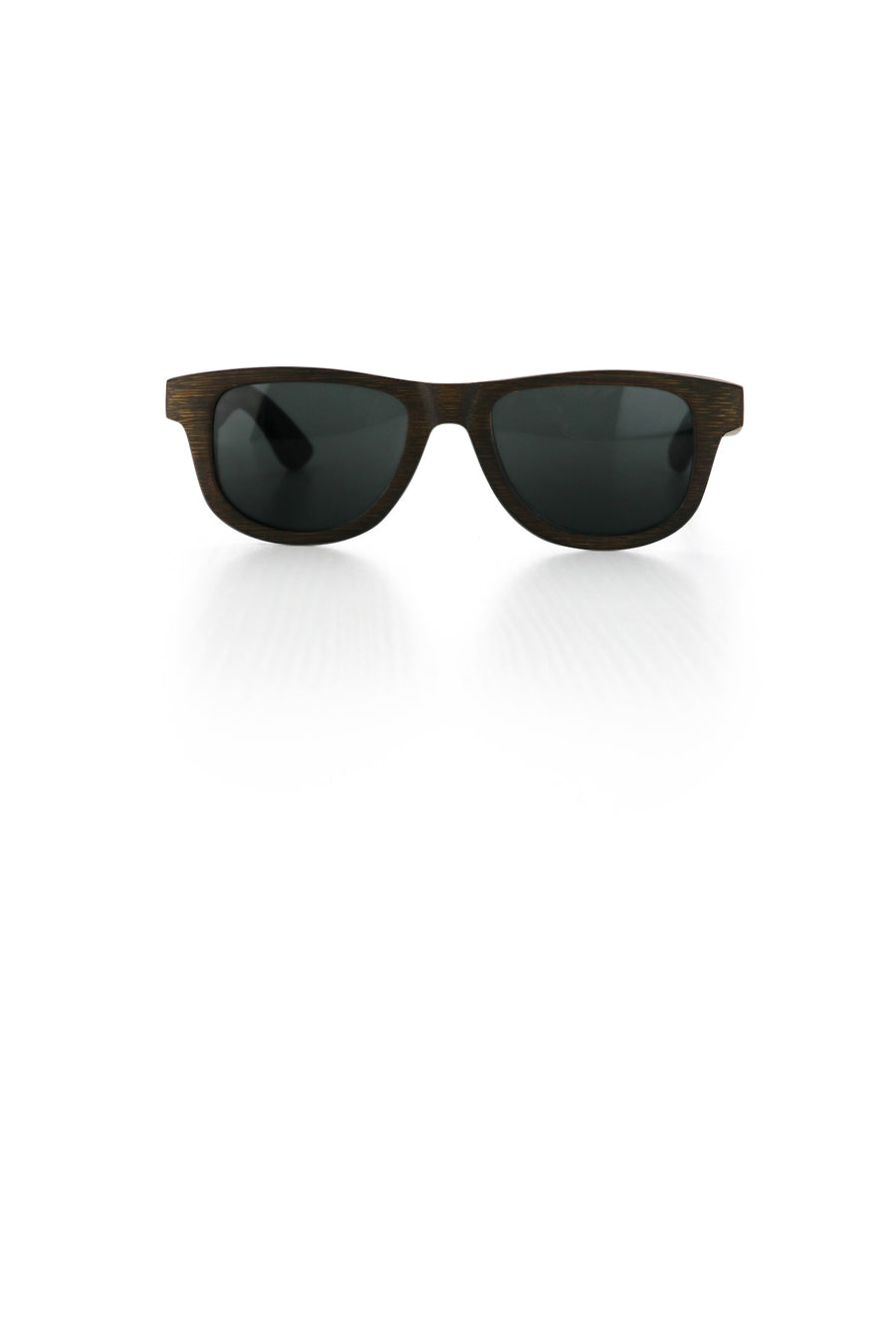 Brown Bamboo Sunglasses - Bailey Ted and Lemon side