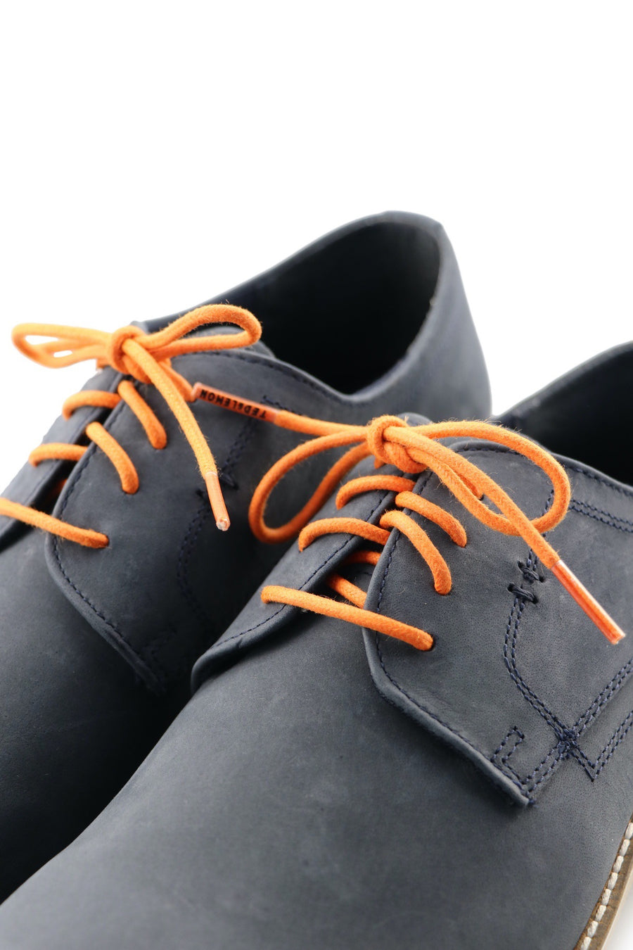 orange shoe laces tangello