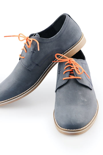 orange shoe laces tangello